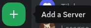 Discord button for adding a server